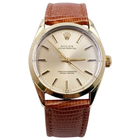 vintage rolex leather|leather rolex watches for men.